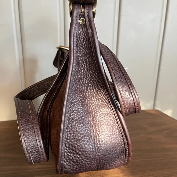 Vintage Coach Janice 9011 Suede Bag